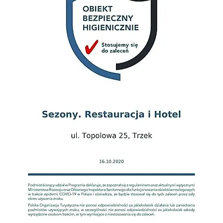 Sezony. Restauracja I Kostrzyn