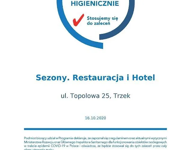 Sezony. Restauracja I 3* كوسترزين
